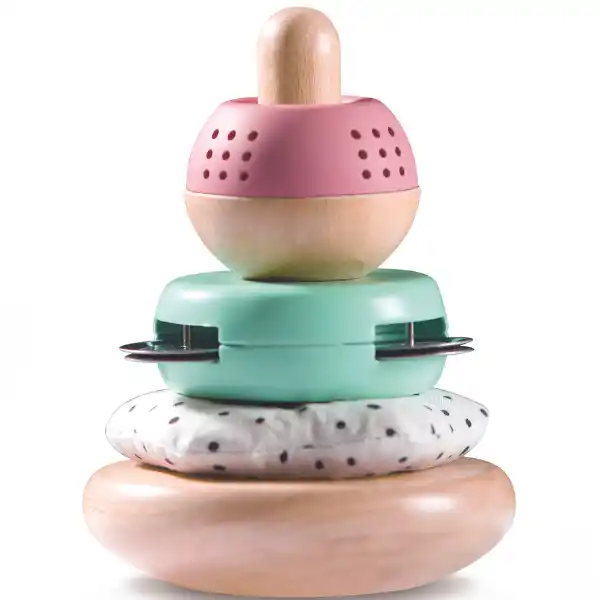 Развивающая игрушка «Тактильная пирамидка»