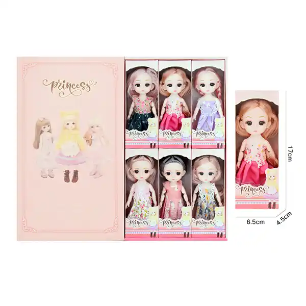 Păpușa ”Princess” 15cm. (în asortiment)