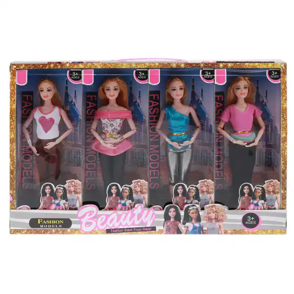 Păpușă FASHION MODELS BEAUTY 30cm. (as).