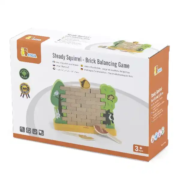 Деревянная настольная игра “Стена из кирпичиков”