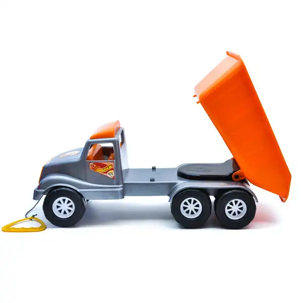 Каталка с веревочкой Самосвал “Волант” в асс