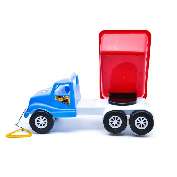 Каталка с веревочкой Самосвал “Волант” в асс