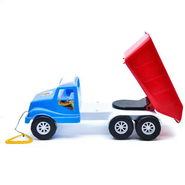 Каталка с веревочкой Самосвал “Волант” в асс