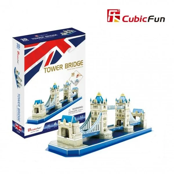 3D puzzle “Podul Turnului”, 52 elemente