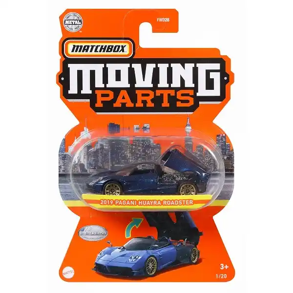 Hot Wheels Коллекционная машинка Подвижные элементы Matchbox (аcc).