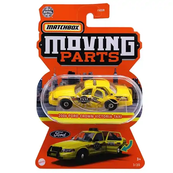 Hot Wheels Коллекционная машинка Подвижные элементы Matchbox (аcc).