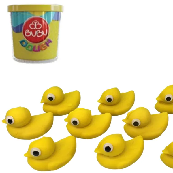 Plastilină de modelat PLAY DOUGH  în borcănel, 1 x 125 g, galben