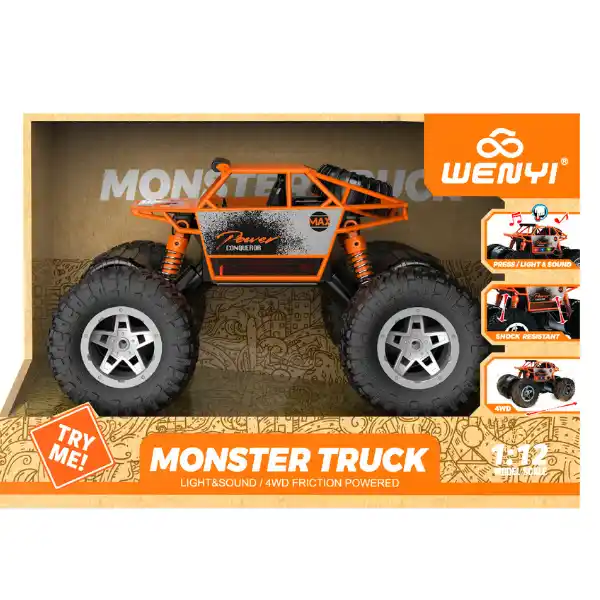 1:12 Вездеход с инерцией (свет / звук)