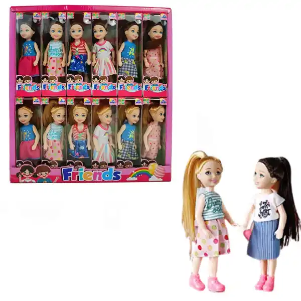 Кукла “Маленькая девочка”, 13 см, 24 модели