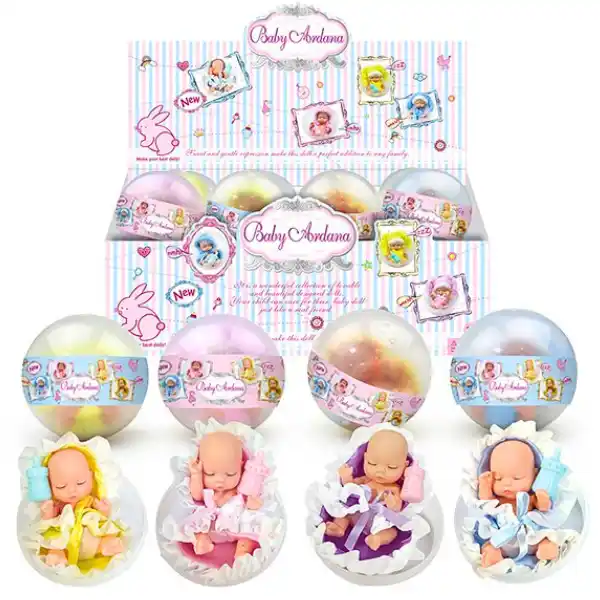 Пупсик с одеяльцем в шаре (4 модели)