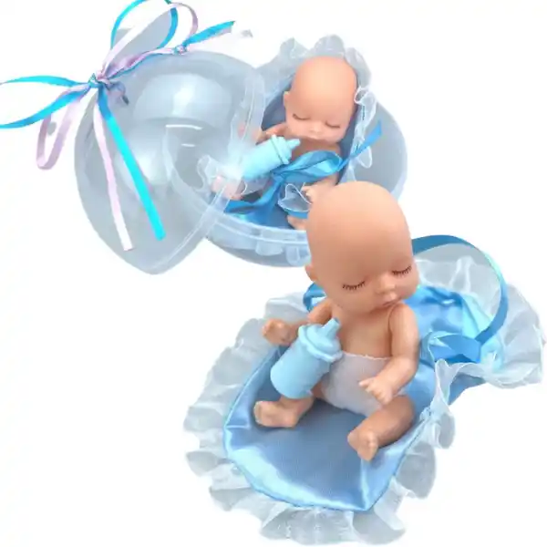 Пупсик с одеяльцем в шаре (4 модели)