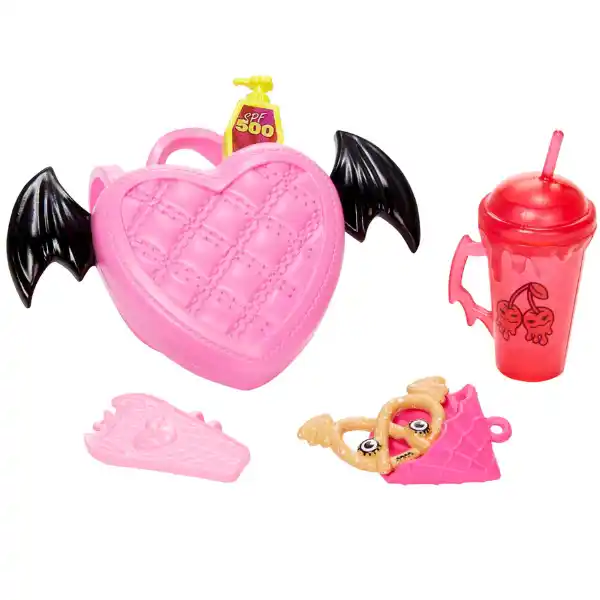 Set de joc Monster High “Draculaura și Contele Fabulous”, cu accesorii