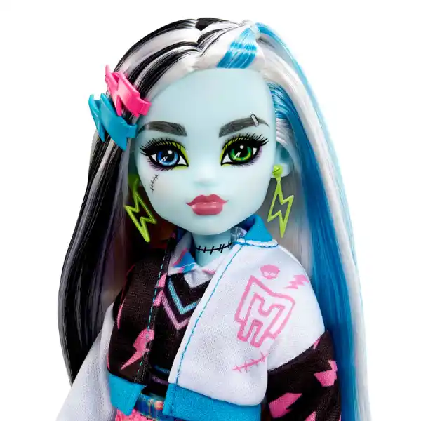 Set de joc Monster High ” Frankie Stein și Watzie”, cu accesorii