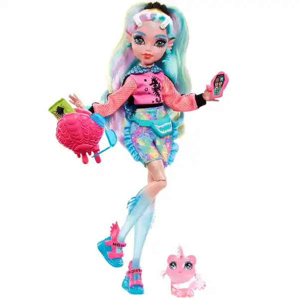 Игровой набор Monster High “Лагуна Блю и Нептуна”, с аксессуарами
