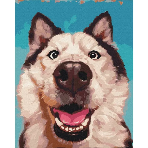 Pictură pe numere 40*50 cm (în cutie) – Urmează-ți nasul