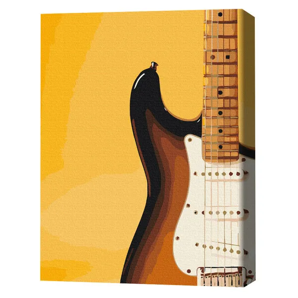 Pictură pe numere 40*50 cm (în cutie) – Chitară electrică