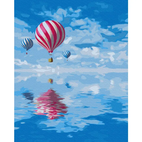 Pictură pe numere 40*50 сm (în cutie) – Reflectare