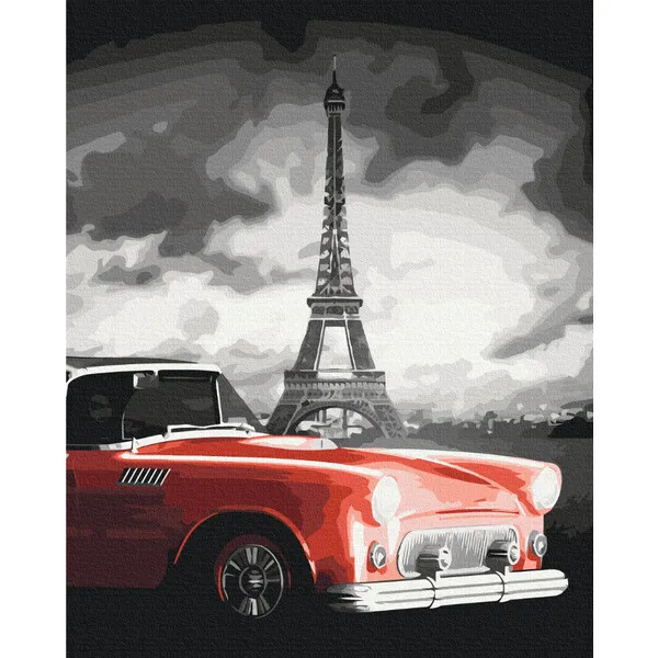 Pictură pe numere 40*50 сm (în cutie) – Clasica franceză