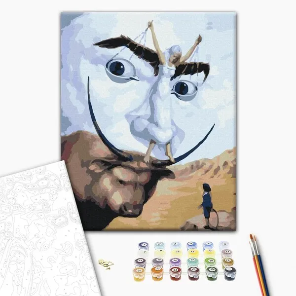 Pictură pe numere 40*50 сm (fără cutie)  – Abstracție Dali