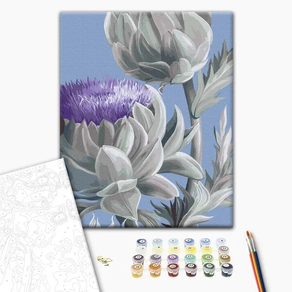 Pictură pe numere 40*50 сm (fără cutie)  – Anghinare