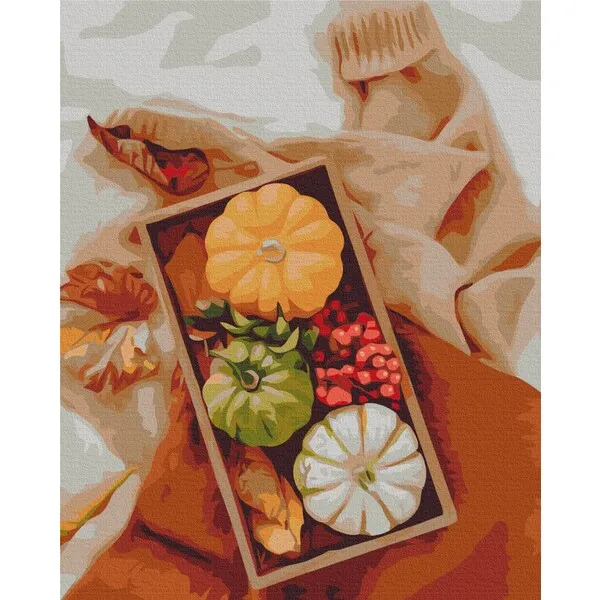 Pictură pe numere 40*50 сm (fără cutie)  – Cadou de toamna