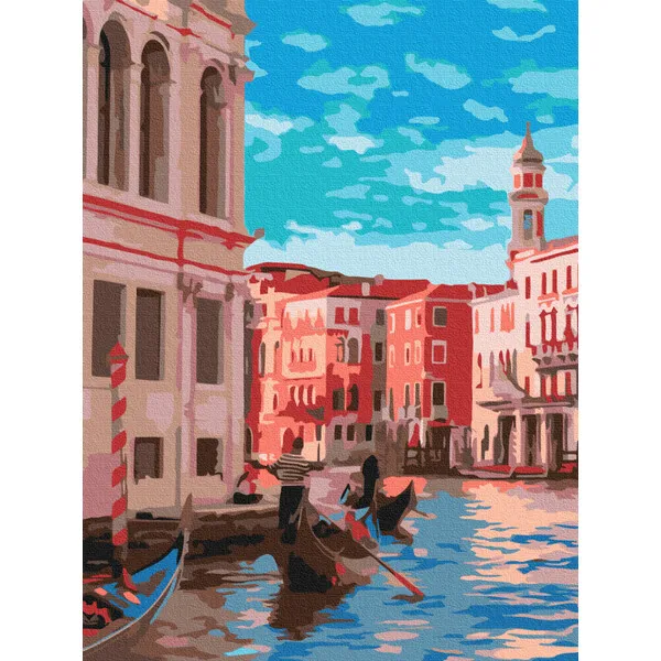 Pictură pe numere 30*40 сm (fără cutie) – Italia în obiectiv