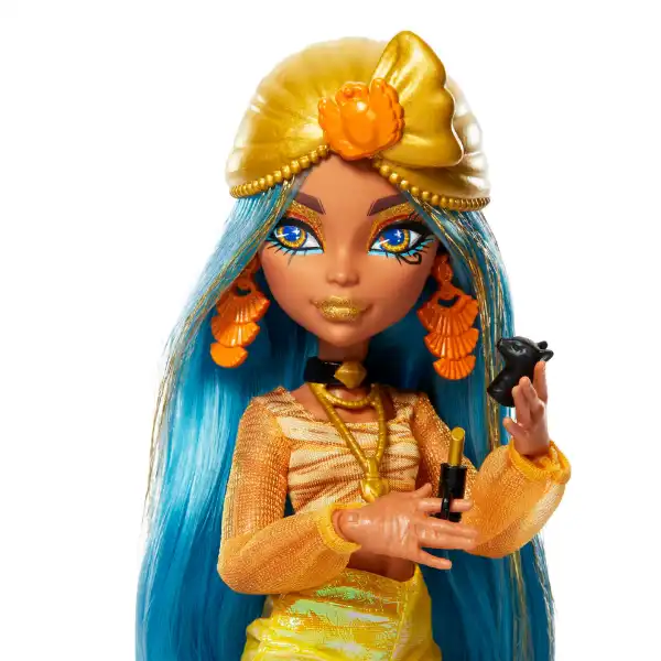 Set de joc Monster High “Cleo de Nile și Secrete din șifonier”, cu accesorii
