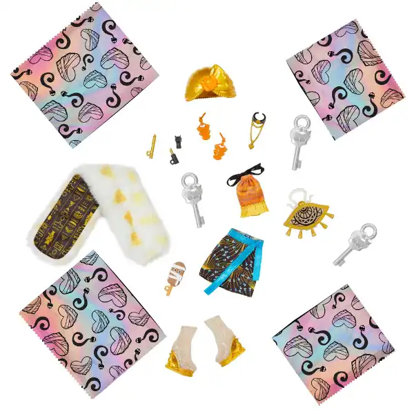 Set de joc Monster High “Cleo de Nile și Secrete din șifonier”, cu accesorii