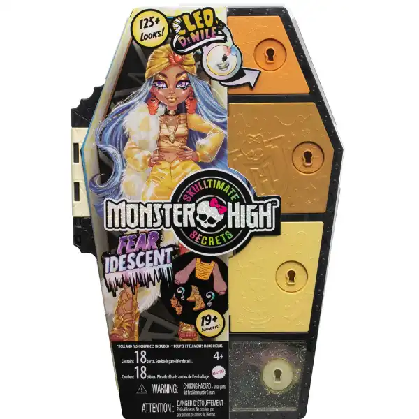 Set de joc Monster High “Cleo de Nile și Secrete din șifonier”, cu accesorii