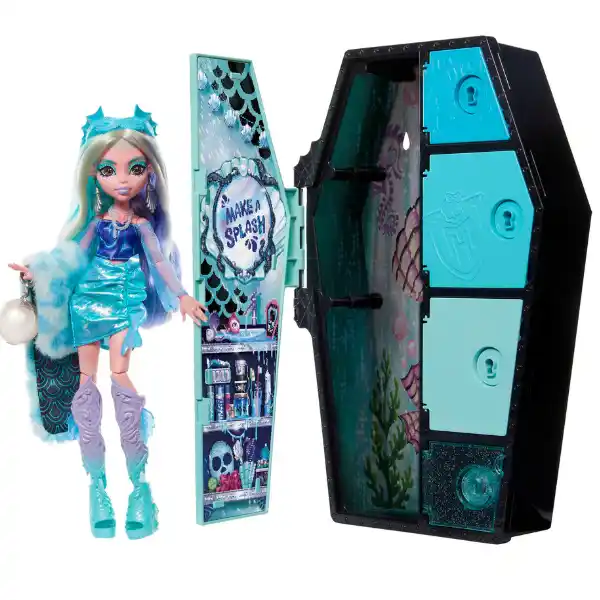 Игровой набор Monster High “Лагуна Блю и Секреты в ее шкафу “, с аксессуарами