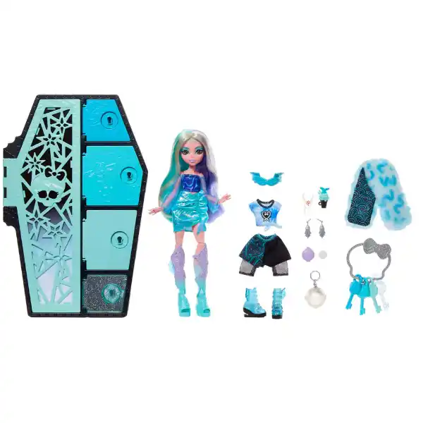 Игровой набор Monster High “Лагуна Блю и Секреты в ее шкафу “, с аксессуарами