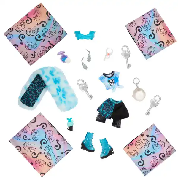 Игровой набор Monster High “Лагуна Блю и Секреты в ее шкафу “, с аксессуарами