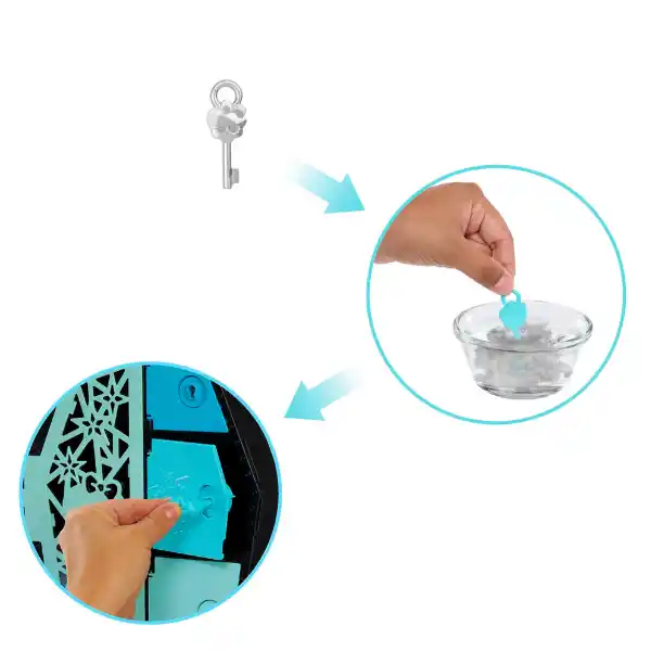 Игровой набор Monster High “Лагуна Блю и Секреты в ее шкафу “, с аксессуарами