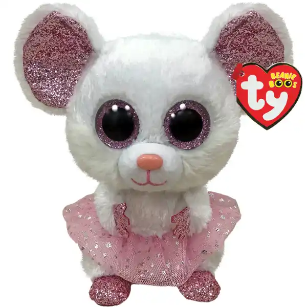 Мышка балерина Nina 15 см (Beanie Boos)