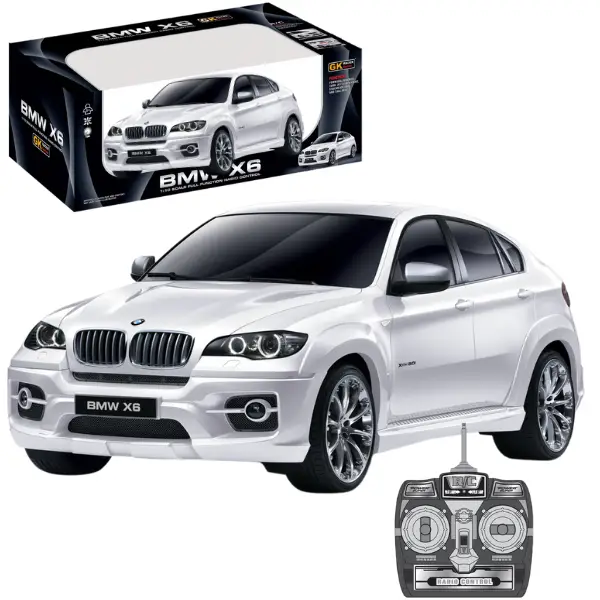 BMW X6 1:10 cu telecomandă și baterie de 7,2V