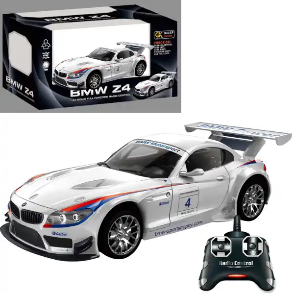 BMW Z4 1:24 на пульте управления