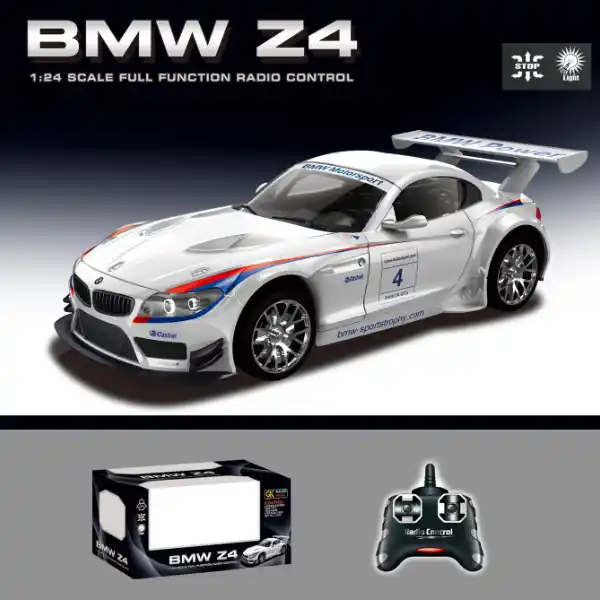 BMW Z4 1:24 на пульте управления