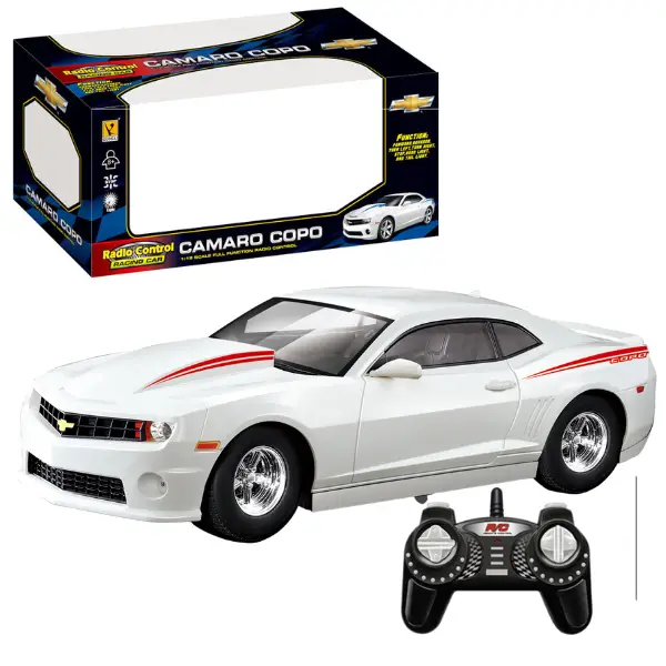 Camaro Copo 1:18 cu telecomandă și baterie de 4.8V