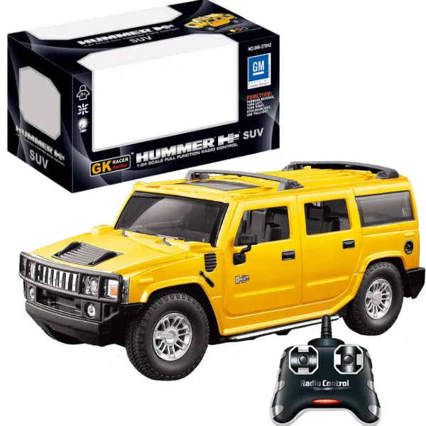 Hummer H2 1:24 cu telecomandă, 3 culori