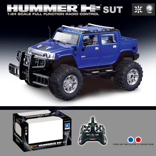 Hummer H2 1:24 cu telecomandă
