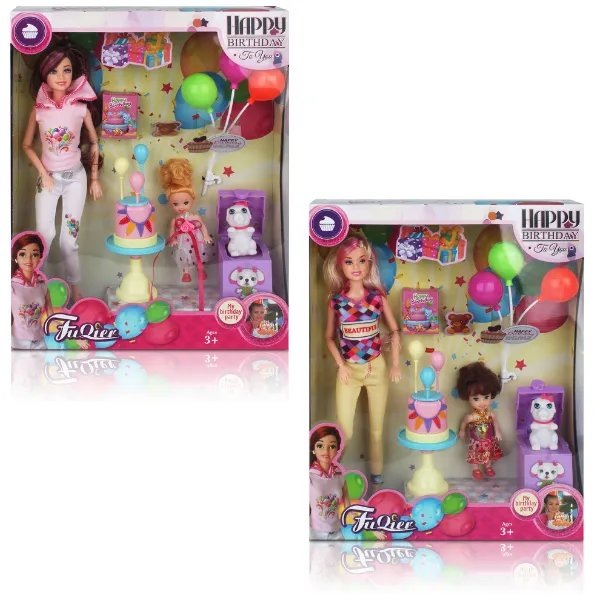 Set de joc „Surpriza de Zi de Naștere”, 30 cm, 2 modele