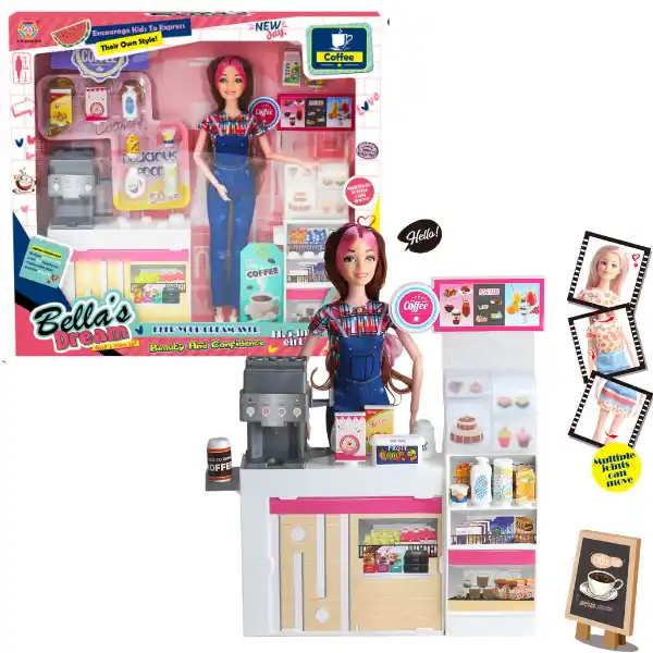 Игровой набор «Кофейня куклы»