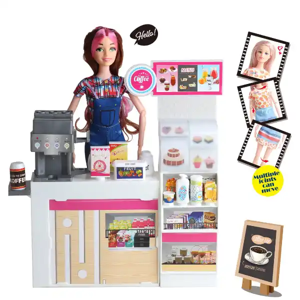 Игровой набор «Кофейня куклы»