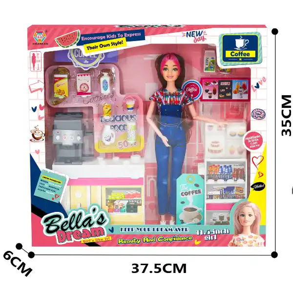 Игровой набор «Кофейня куклы»