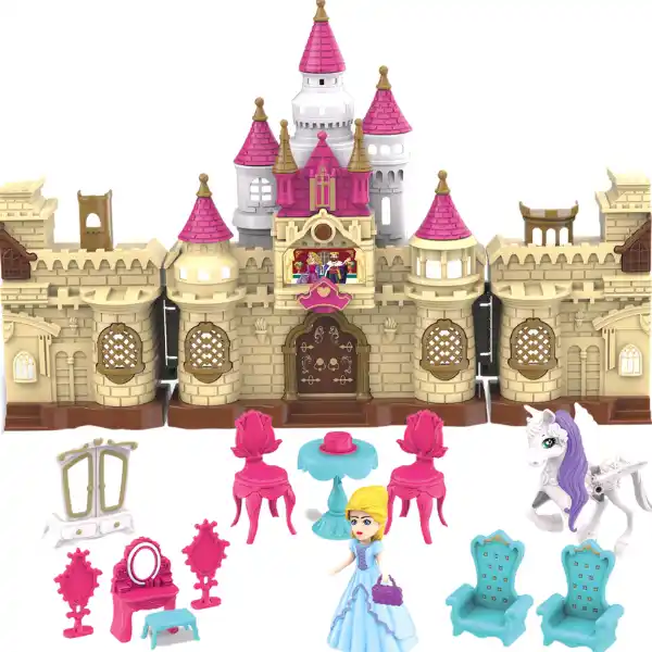 Игровой набор «Крепость принцессы», с музыкой и светом