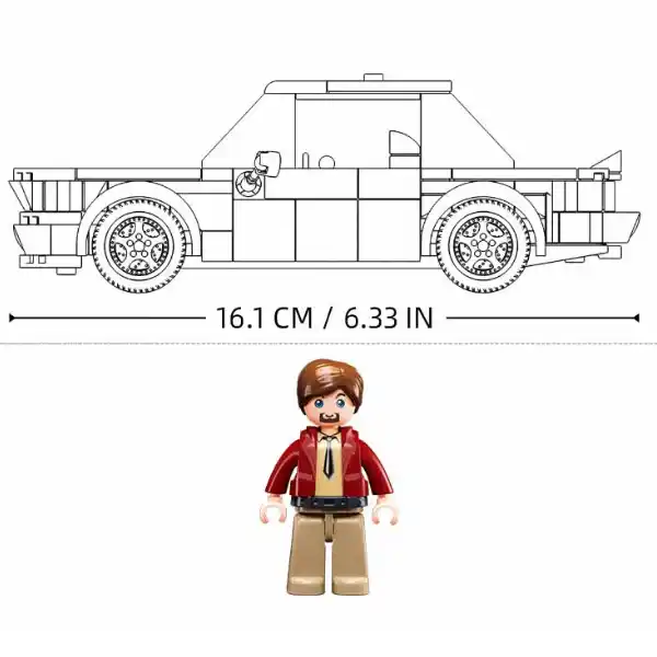 Конструктор “Классический автомобиль 2002”, 277 элем.