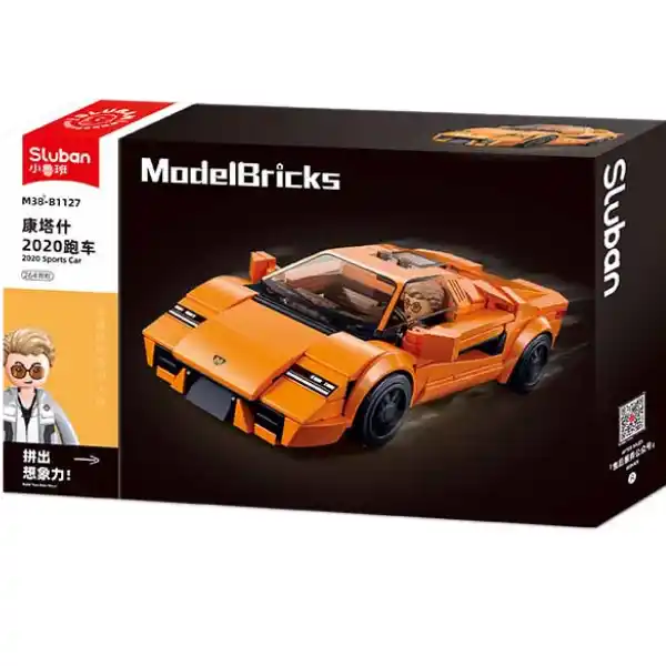 Set de construcție „Mașină sport 2020”, 264 elem.