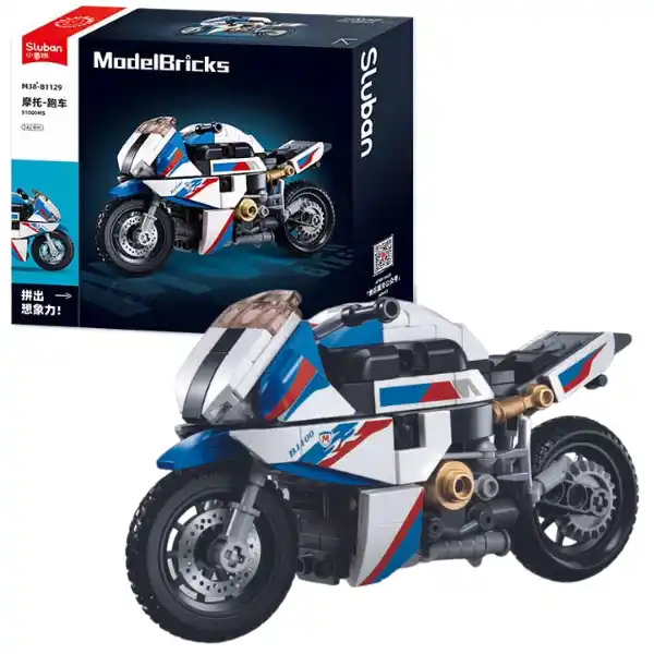 Конструктор “Мотоцикл S1000MS”, масштаб 1:12, 242 элем.