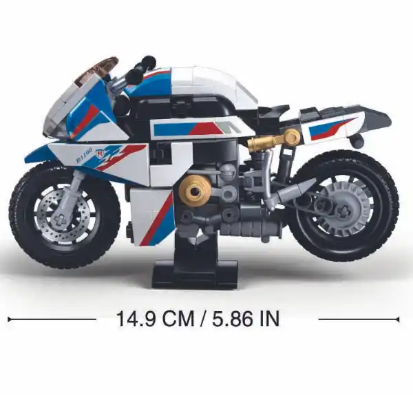 Конструктор “Мотоцикл S1000MS”, масштаб 1:12, 242 элем.