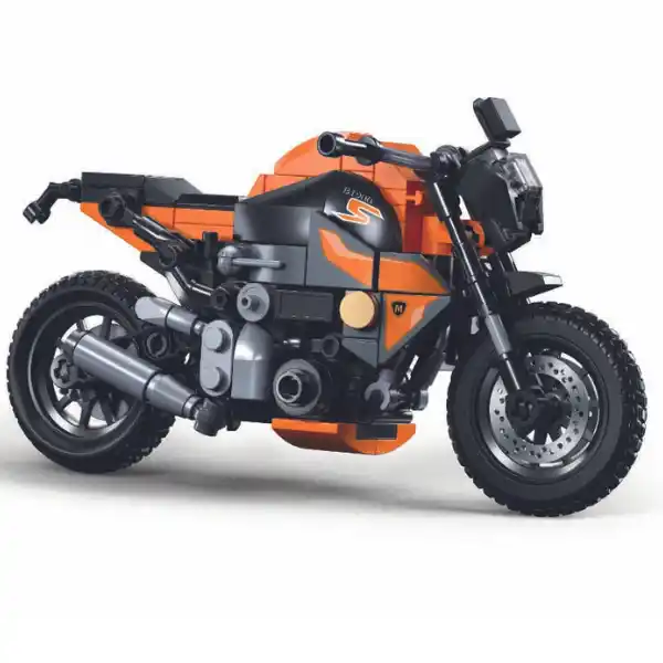 Конструктор “Мотоцикл G310MS”, масштаб 1:12, 196 элем.